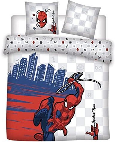 Parure de Lit Double réversible Spiderman - 220 cm x 240 cm