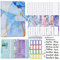 Budget Planner Deutsch,Spar Challenge Buch Für A6 Budget Binder,Beginner Budget Mit Geld Organizer Sparen Mappe,Finanzplaner Sparbuch,Haushaltsbuch Mit Geldfächer (Blau)