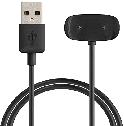 kwmobile USB C Ladekabel kompatibel mit Huami Amazfit GTR Mini - Kabel Charger - Smart Watch Typ C Ersatzkabel - Fitnesstracker Aufladekabel