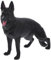 TOYANDONA Simulation Deutscher Schäferhund Dekofigur Aus Realistische Tierornament Für Garten Und Wohnung Landschaften Und Tischdekoration