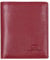 BROWN BEAR Geldbörse klein Leder Rot RFID-Schutz mit Münzfach - Echtleder Portemonnaie extra flach für Herren & Damen - Mini Geldbeutel für mindestens 8 Karten - BB Slim Wallet SLCP 8005 CRD