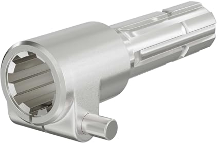 WilTec Toma de Fuerza, PTO 160 mm Casquillo Eje Estriado 8-32x38x6 Eje de Salida 1 3/8 6 Tractor