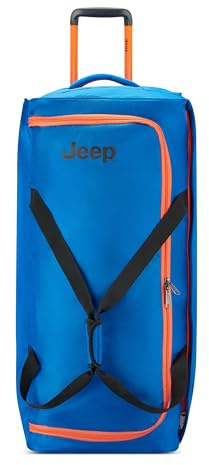 Jeep Js009d Reisetasche mit Zwei Rädern, Blau, 20 Inch, Js009d Reisetasche mit Zwei Rädern