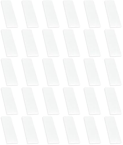 Lot de 30 filtres de rechange blancs en coton absorbant les odeurs - Convient pour friteuse à air de 6 litres - Filtre désodorisant pour friteuse à air de cuisine