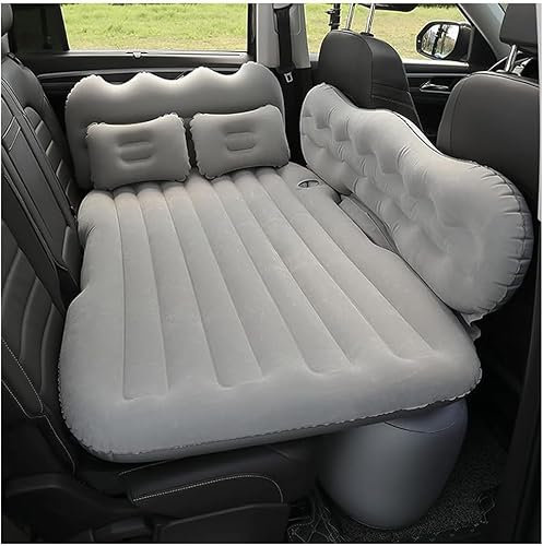 PWBYU Aufblasbare Matratze für Opel Astra 2010-2023,Luftbett Camping Mattress Rücksitz Dickere Luftbett Kofferraum Luftmatratze,A/Gray