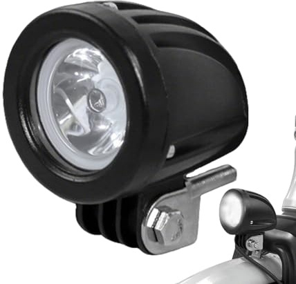 Ruwshuuk LED-Scheinwerfer für Motorrad, Nachtsicherheit mit Fahrlicht, multifunktionaler Scheinwerfer für Motorroller, Offroad-Fahrzeuge und Nachtradfahren
