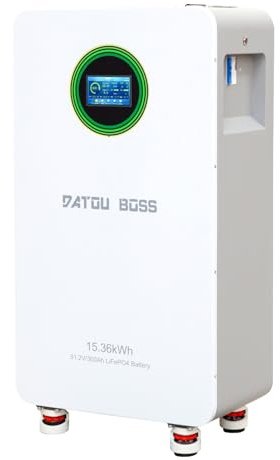DATOUBOSS Batterie Lithium 48V 314Ah LiFePO4,200A BMS 8000+Cycles Profonds,Max 16,07KWh,Prend en Charge la Connexion parallèle,Une Grande capacité de Batterie et Une Large Gamme d'applications.