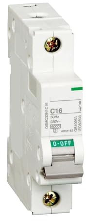 FUYUMIC Disjoncteur OSMC32N-D32A/1P OSMC32N1D32 Disjoncteur OSMC32N, 1P, Courbe D, 32A, 230V, ICN=6kA, M5