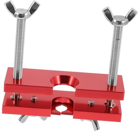 SOIMISS Trompetenmundstück Abzieher Werkzeug aus Edelstahl und Aluminiumlegierung Rostfrei für Trompetenliebhaber bei Täglicher Übung und Auftritten Roter Trompetenwechsler