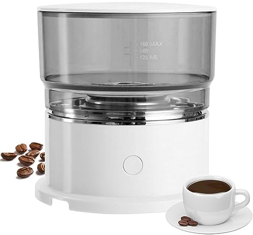 Fulenyi Cafetière Portable - Cafetière de Voyage à Une Seule Portion | Percolateur à Une Seule Portion, Tasse de Voyage, Machine à café pour Bureau, Maison, Camping, Conduite,