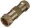 22mm Brass Compression Repair Coupling - Bag of 2