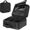 Luxspire Vanity et Trousses à Maquillage, Makeup Étui de Rangement Cosmétique Portable Étanche, Trousse de Toilette Femme Sac de Rangement avec Séparateur Ajustable, S Noir
