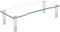 Hemudu Soporte Monitor Escritorio, Soporte Pantalla Ordenador Altura Ajustable, Soporte Elevador Monitor para Pantalla Plana LCD LED TV, Portátil/Notebook, Inclinación 15º, 56X24X8.6cm, Max Peso 40kg