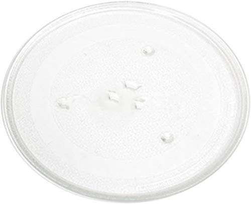SPARES2GO Glass Turntable Plate Compatible with Samsung Microwave Oven (288mm)