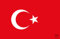 Türkei Flagge Aufkleber - Länderflagge als Sticker 8,5 x 5,5 cm