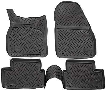 J&J AUTOMOTIVE | 3D Gummimatten Auto Matten Fussmatten Kompatibel mit Insignia A 2008-2016, Rand cca 4cm, Allwetter, 4Tlg, Premium Qualität