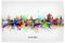 artboxONE Poster 30x20 cm Städte Amsterdam Skyline Artistic - Bild Amsterdam Amsterdam Skyline Architecture