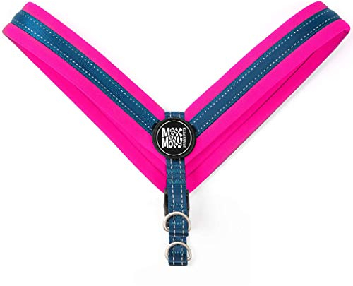 Max & Molly 4894512017061 Matrix Pink Q-Fit Hundegeschirr Neopren Gepolstert Mit reflektierenden Nähten, M, 71 g