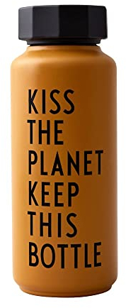 Design Letters Botella Termica 500 ml | Botella Agua Acero Inoxidable para Niñas, Mujeres | Termo Agua Mantener 12H Caliente/24 Frío | Botella Agua Deporte sans BPA | Botella Gimnasio | Termo Liquidos