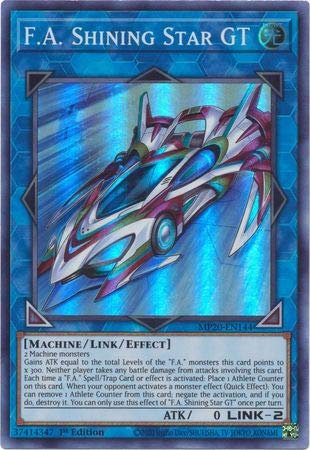 F.A. Shining Star GT - MP20-EN144 - Super Rare - 1. Auflage