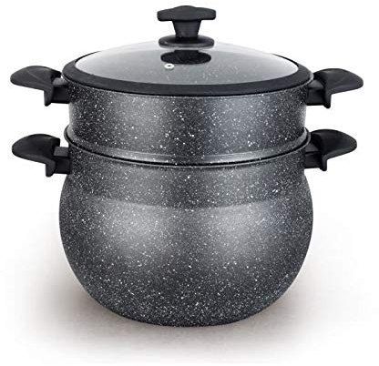 Royalty Line Couscoussier Haut de Gamme 9L 24cm Noir