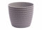 Home Garden Ornaments Large Plant Pots Indoor, Indoor Plant Pot – Wicker-Look, Plastic Flower Pots (Diameter 26cm, Grey)