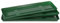 Home Garden Ornaments Sottovaso Rettangolare Verde 36cm Diametro Set da 5 - Sottovasi Rettangolari - Sottovasi Plastica Resistente - Sottovasi per Piante da Interno (Ø36cm, Verde)