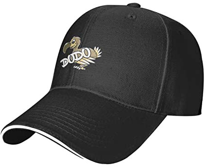 Dodo Bird Trucker Hat Baseball Cap Dad Hats für Männer Frauen Schwarz
