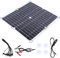 IWOWHERO Emergency Solar Panel Kit 200W 12V Charger Lightweight Solar Mobile Power for Car RVs Boats