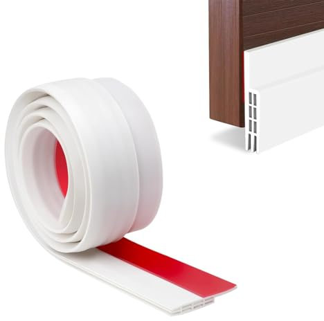 GNALIA 1 Protecteur de Porte et fenêtre Protection intérieure de Haute qualité Contre Le Vent Le Froid et l'insonorisation - 100x5cm