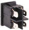 Marquardt Tafelmontage Wippschalter, 2-poliger Ein/Ausschalter Ein-Neutral-Aus, 12 A 12.9mm x 19.2mm, IP 40-1858.1102