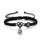 Lorajewel Personalisiertes Armband Mit Bild - Paar Armbänder für Herren und Damen - Foto Geschenk für Weihnachten, Neujahr, Muttertag, Vatertag, BFF (A)