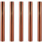 Tonerfolie für Toner-Folie, Laserdrucker und Laminiergerät, für Scrapbooking, Papierbastelarbeiten, Kaffeefarben, 5 Stück