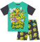TEENAGE MUTANT NINJA Turtles Schlafanzug Kurz | TMNT Kinderschlafanzug | Kurz Pyjama Für Jungen | Grau 122
