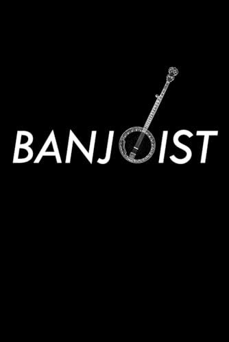 Banjoist: Banjo Player Blank Lined Journal Notebook Diary