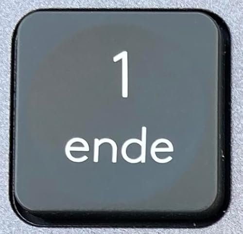 Generisch einzelne Ersatztaste/Tastenkappe passend für Logitech MX Keys Tastatur - Taste auswählen (1 (Num))