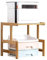 MEIZHITU Regal für Drucker, Druckerregal, Druckerständer, Desktop-Multifunktions-Faxgerät-Regal Für Büro, Scanner, Kopierer, Desktop-Druckerhalterung Beistelltisch Regal für Drucker