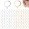 200 Pcs Golden Leverback Earring Hooks - Round, French, DIY Dangle Earrings Craft