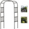 Rosenlaubengarten Garten-Hochzeitsbogen, strapazierfähiger Laubengang, Metall-Hochzeitshintergrund-Ausstellungsständer, Torbogen zum Klettern von Pflanzen, Pergola für den Innen- und Außenbe