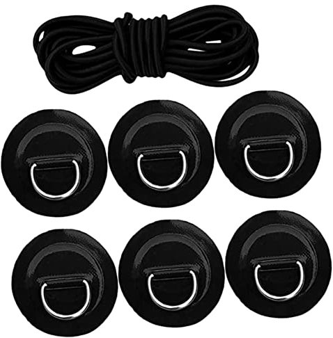 KITANDOVE Kajak D Pads Ersatz Aufblasbare Boot D Ringe Sup Board Zubehör Bungee Seile Kit