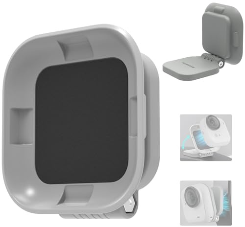 Honbobo Supporto Magnetico Verticale-Orizzontale Sgancio rapido Titolare Supporto da tavolo Base Mount Accessori per Insta360 GO Ultra