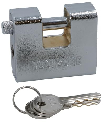 Conteneur blindé 63mm Obturateur de sécurité Verrouillage cadenas 3 Clés abri solide TE900