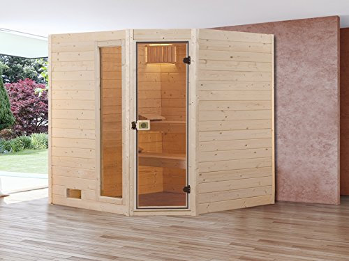 weka Massivholzsauna VALIDA Eck 2 GTF