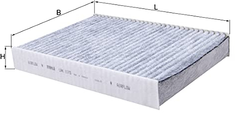 MAHLE LAK 1173 Innenraumfilter Aktivkohlefilter u.a. passend für RENAULT MEGANE IV Schrägheck
