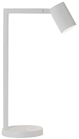 Astro Ascoli Desk Indoor Table Lamp (Matt White), GU10 LED Lamp, Designed in Britain - 1286016-3 Years Guarantee