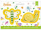 Decora 0255203 Set 2 Tagliapasta Libellula E Lumaca in Plastica, Il Kit Ideale per Creare Decorazioni in Pasta di Zucchero o di Gomma, Made in Italy, Design Originale. Confezione da 2 Pezzi, Assortito