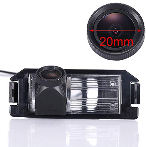 HD 20mm Objektivkamera Rückfahrkamera Farbkamera Einparkkamera Nachtsicht Rückfahrsystem Einparkhilfe IP68 Wasserdicht&Stoßfest für Hyundai 130 Veloster i20 i10 Solaris(Verna)/Genesis Coupe/Kia Soul