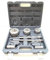 Kit frese carotatrici/carotatrice per trapano 9 pezzi c/2 barre SDS Plus + SDS Max