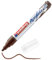 edding 5100 Acrylmarker medium - braun - 1 Acrylstift wasserfest - mittlere Rundspitze 2-3 mm - Acryl Farben zum Malen auf Leinwand, Malpapier und Holz - Acrylstifte für Steine