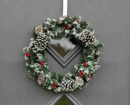HomeZone® Festlich verzierte Weihnachtskranz
